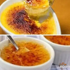 Receita de Creme Brûlée classico