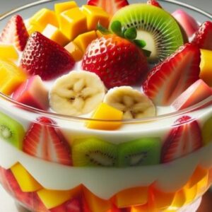 Sobremesa de Frutas sem Gelatina: Uma Delícia Saudável e Refrescante