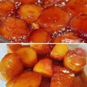 Receita de batata doce caramelizada