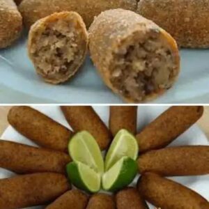 Receita de Croquete de carne moida