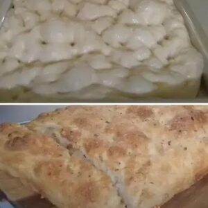 Receita de Focaccia com alecrim e sal grosso