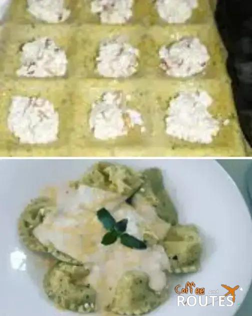 Fusilli com molho de tomate e manjericão