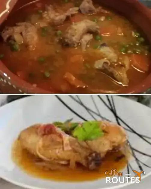 Estufado de frango ao Vinho com ervas Aromáticas