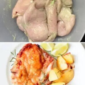 Receita de Frango marinado no limão