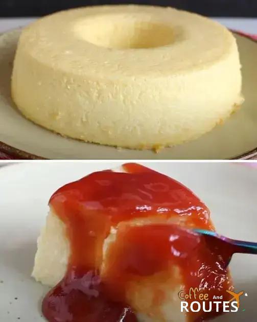 Mousse de queijo com goiabada