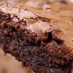 Receita de Brownie de chocolate caseiro