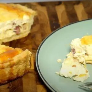 Receita de Quiche Lorraine de calabresa