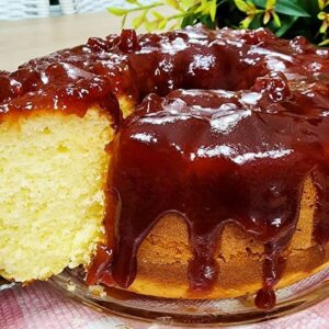 Bolo Fofinho com Cobertura de Goiabada: Uma Combinação Perfeita de Sabor e Textura