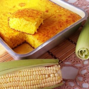 Bolo de Milho com Milho de Espiga: Sabor Tradicional e Textura Incrível